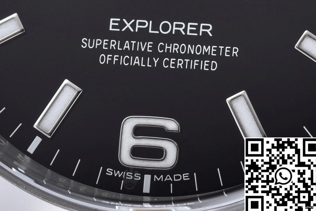 Rolex Factory Perpetual Black Oyster 39mm Clean Dial 214270 Explorer 0515